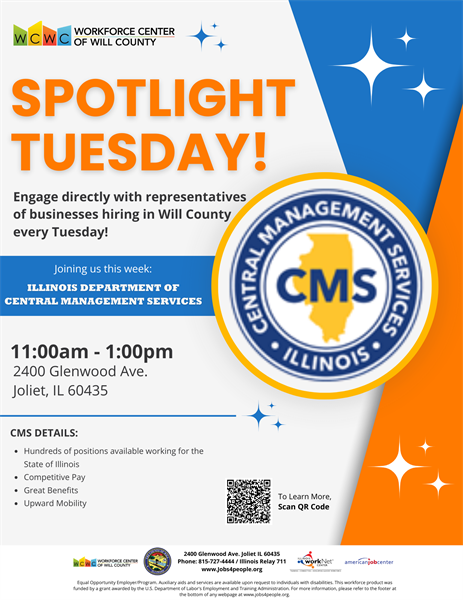 Spotlight Tuesday - Illinois Department Central Management Systems