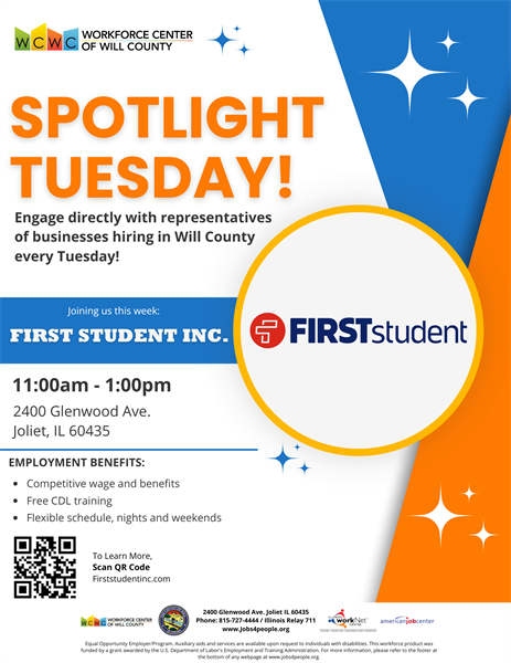 Spotlight Tuesday - First Student