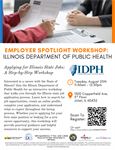 💼 Spotlight Tuesday: 🏢 Illinois Department of Human Services & Illinois Department of Public Health